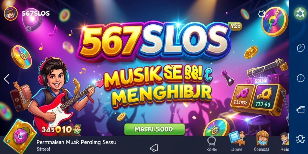 Tampilan gameplay <strong>567SLOTS</strong> yang menarik dan interaktif.