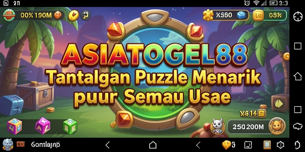 Screenshot gameplay menunjukkan tantangan Puzzle yang menarik.