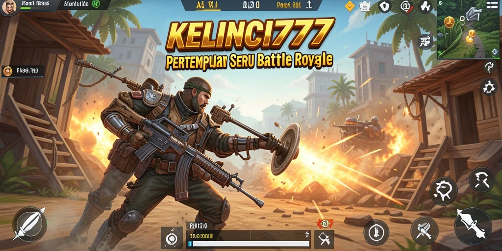 Screenshot gameplay KELINCI777 menampilkan aksi pertempuran yang mendebarkan.