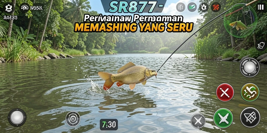 Tangkap ikan besar dalam gameplay seru SR877.